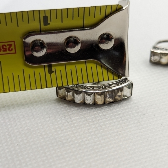 Vintage 925 clip  ons - Picture 2 of 7